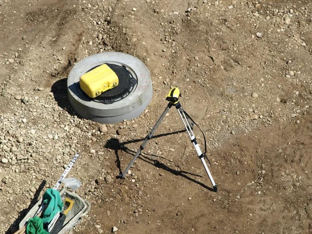 Travaux de topographie à Orange